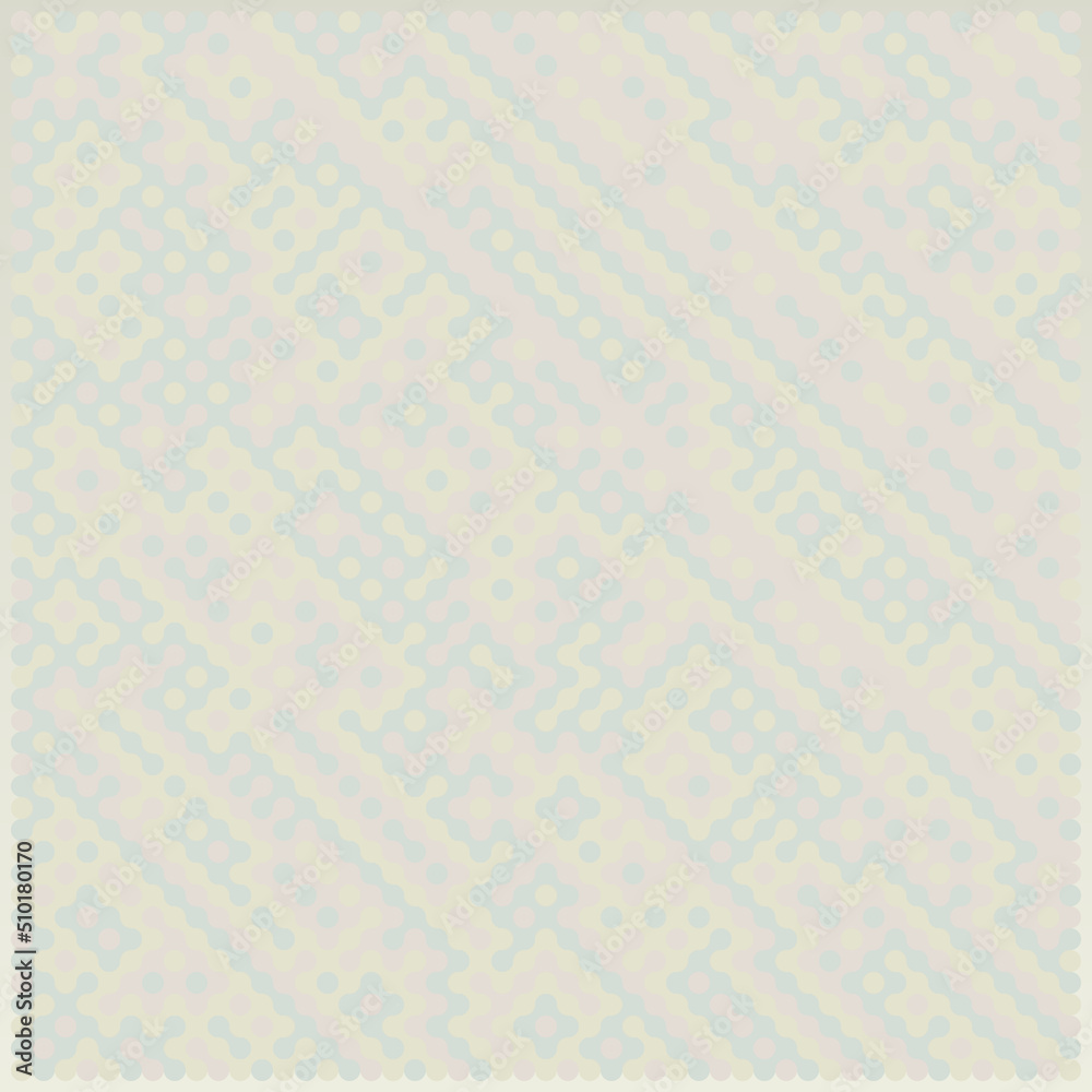 Multicolor truchet tiling connections illustration Multicolor truchet tiling connections illustration