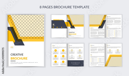 Corporate modern and creative professional company profile business brochure template