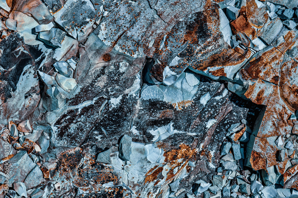 blue natural rock texture, close view blue natural rock texture, close view