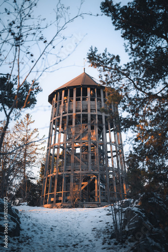 Watchtower in Saltsjö Boo, Sweden