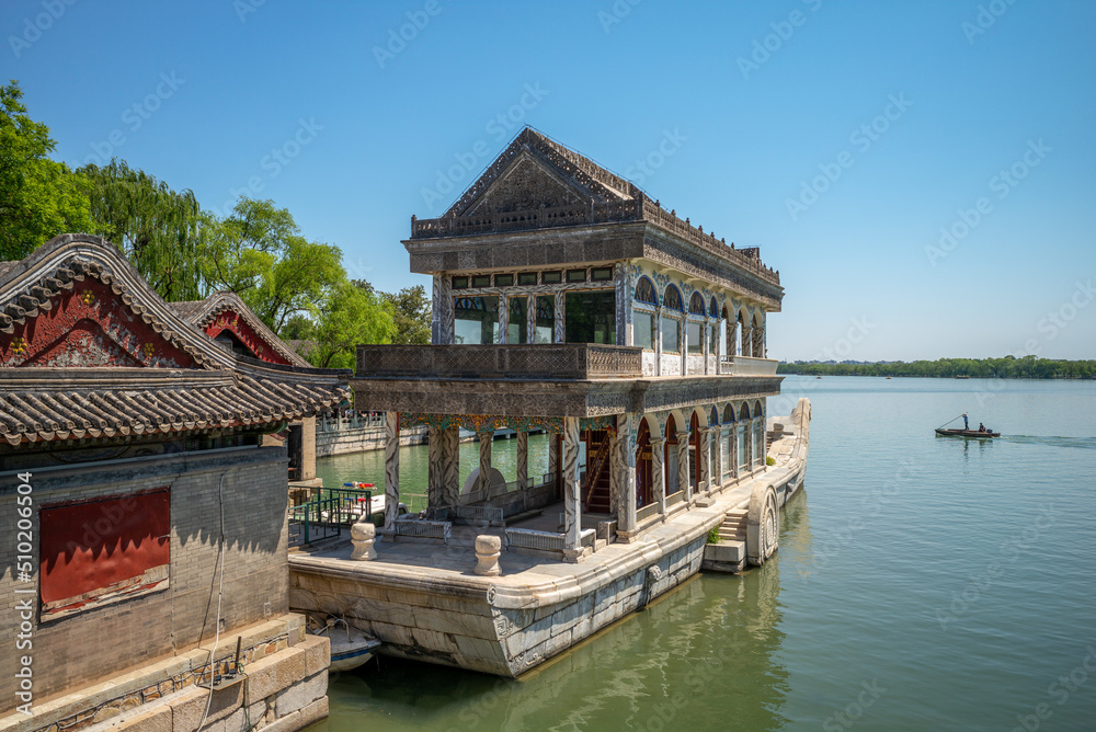 Boat of Purity and Ease in Summer Palace, beijing Boat of Purity and Ease in Summer Palace, beijing