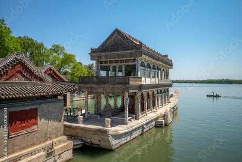 Boat of Purity and Ease in Summer Palace, beijing © Richie Chan
