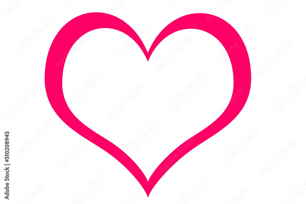 Hearts flat icons.Silhouette of Red heart on white background,I love you symbol.Love and romance sign Hearts flat icons.Silhouette of Red heart on white background,I love you symbol.Love and romance sign