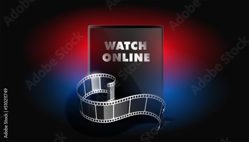 watch online movies or web series background