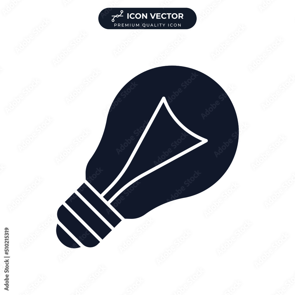 light bulb icon symbol template for graphic and web design collection logo vector illustration light bulb icon symbol template for graphic and web design collection logo vector illustration