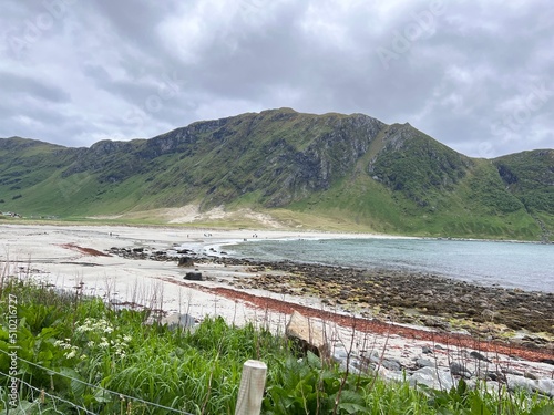 Hoddevik Beach Area Surf Camp Stadlandet Norway Summer Holiday photo