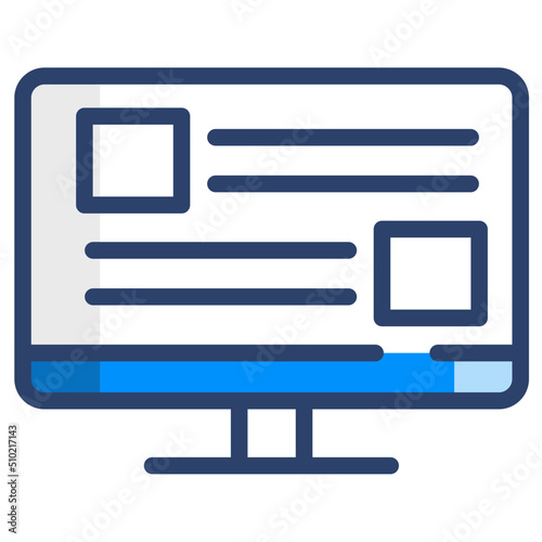 computer screen