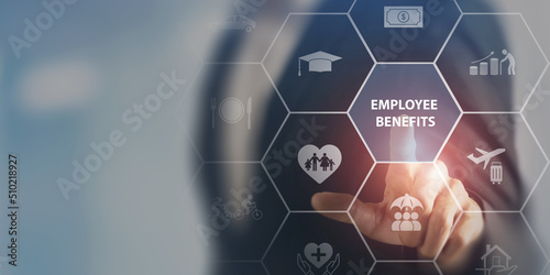 Employee benefits concept Fototapet