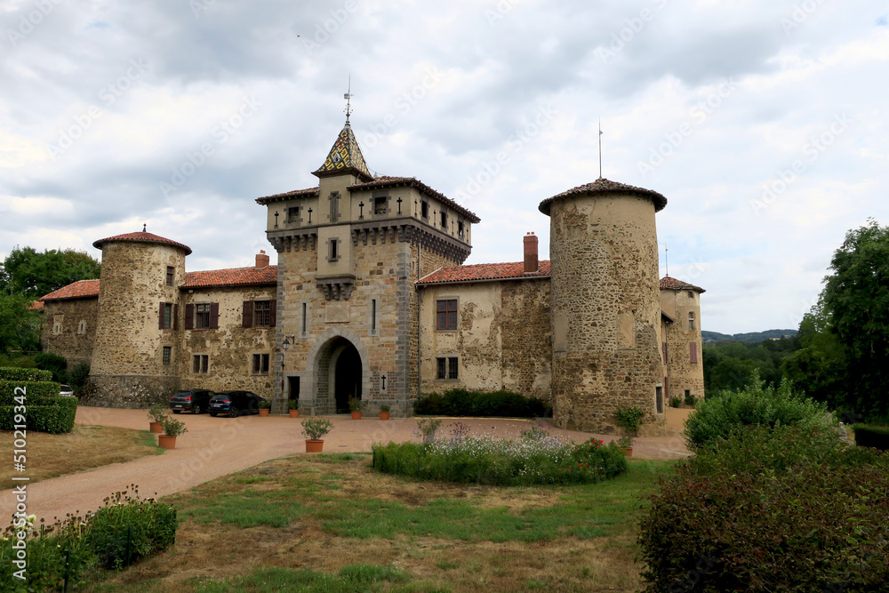 Castle of Saconay in France