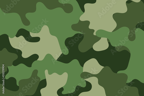 camouflage soldier pattern design background.clothing style army green camo repeat print. vector illustration