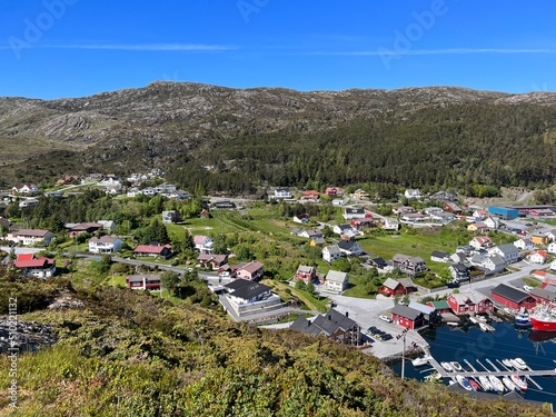 Varden Hiking Trial Knutholmen Kalvåg Bremanger Norway Summer Holiday photo