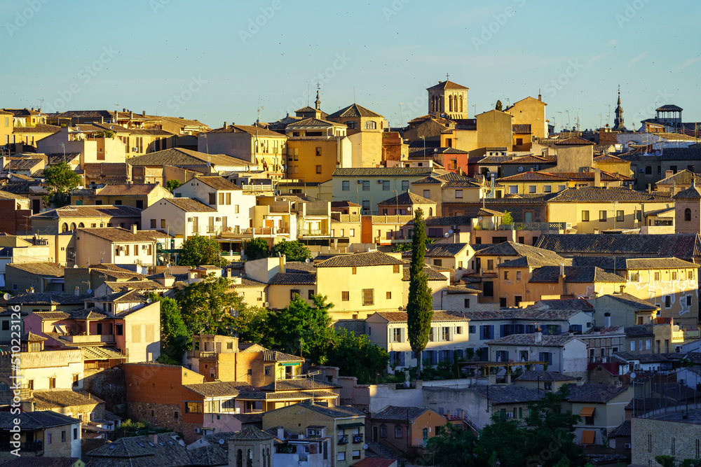 Medieval buildings of the World Heritage City of Toledo, Spain.