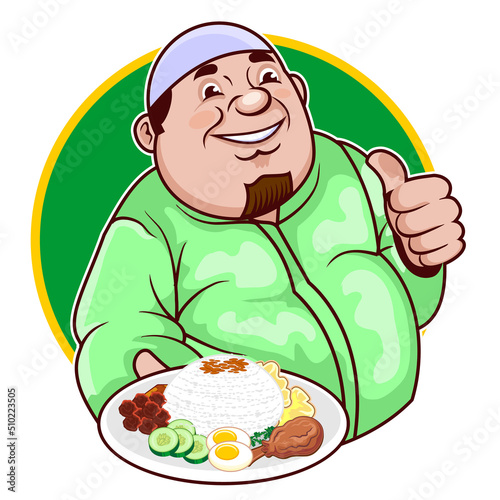 Nasi Lemak is one of Malaysia's specialties