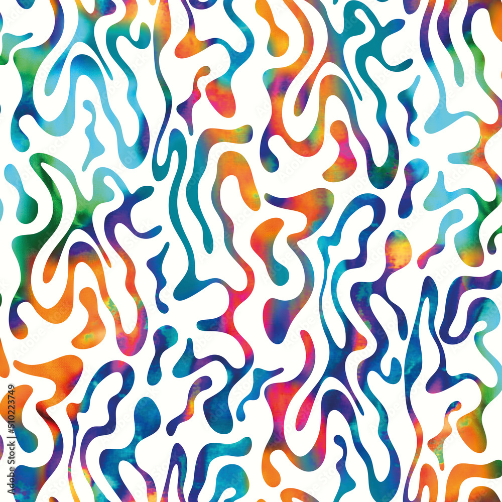 Seamless liquid colorful pattern design. Seamless liquid colorful pattern design.