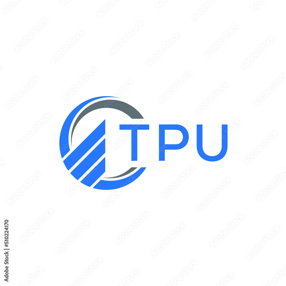 TPU Flat accounting logo design on white background. TPU creative initials Growth graph letter logo concept. TPU business finance logo design. TPU Flat accounting logo design on white background. TPU creative initials Growth graph letter logo concept. TPU business finance logo design.