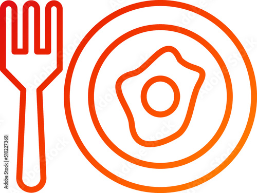 Breakfast Icon Style