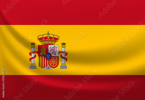 Vector of Spanish flag