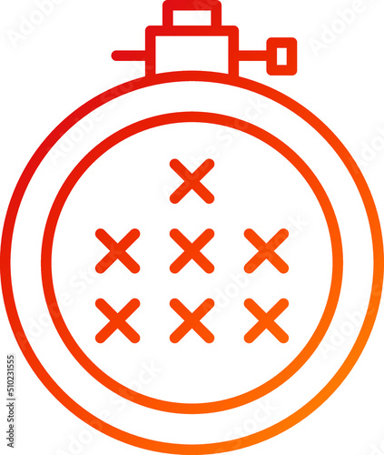 Cross Stitch Icon Style