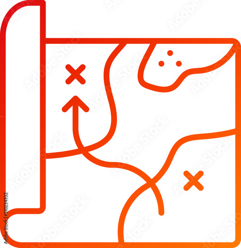 Army Map Icon Style