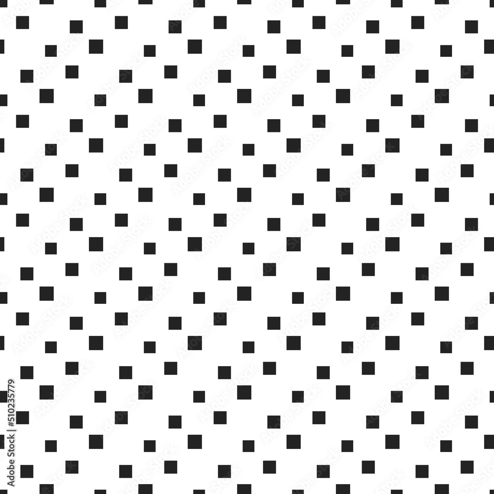 Pixel polka dot. Vector seamless minimal. Decor and print from polka dot pixelated.