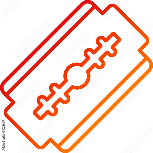 Razor Blade Icon Style