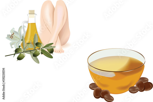 oil for aesthetics and feminine beauty argan oil