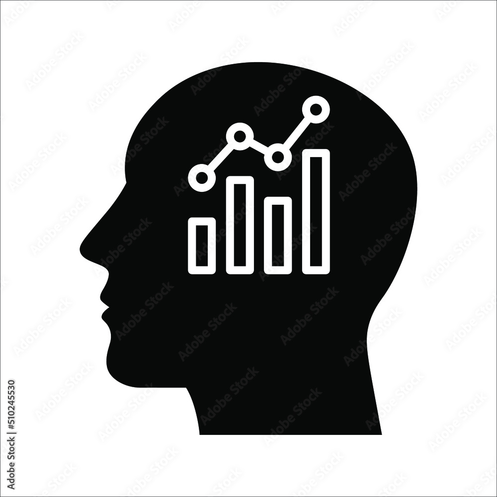 analytic icon.business concept. vector illustration on white background analytic icon.business concept. vector illustration on white background