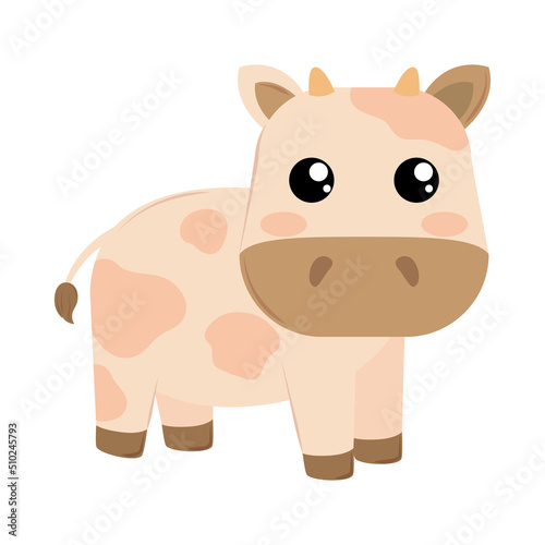 cute cow icon