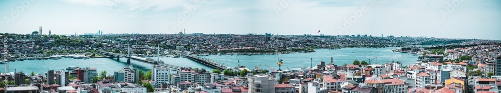 view of Istanbul panorama view