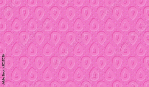 Pink textured background. Backdrop with extruded texture