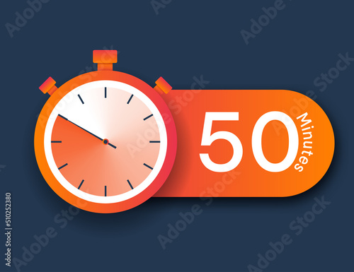 Fotografija Stopwatch icon 50 minutes