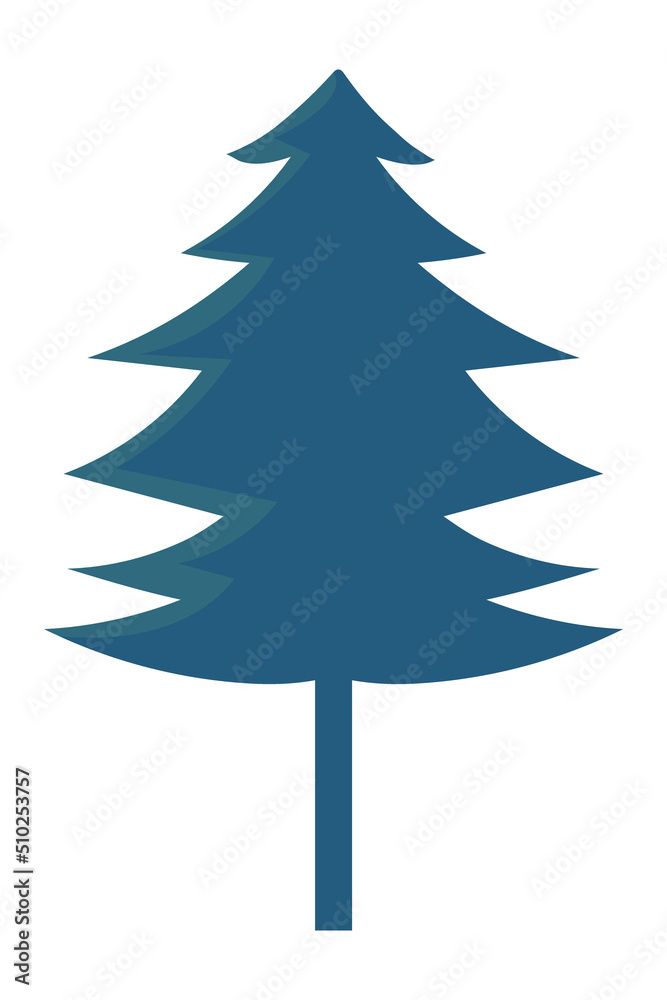 Fototapeta premium pine tree icon