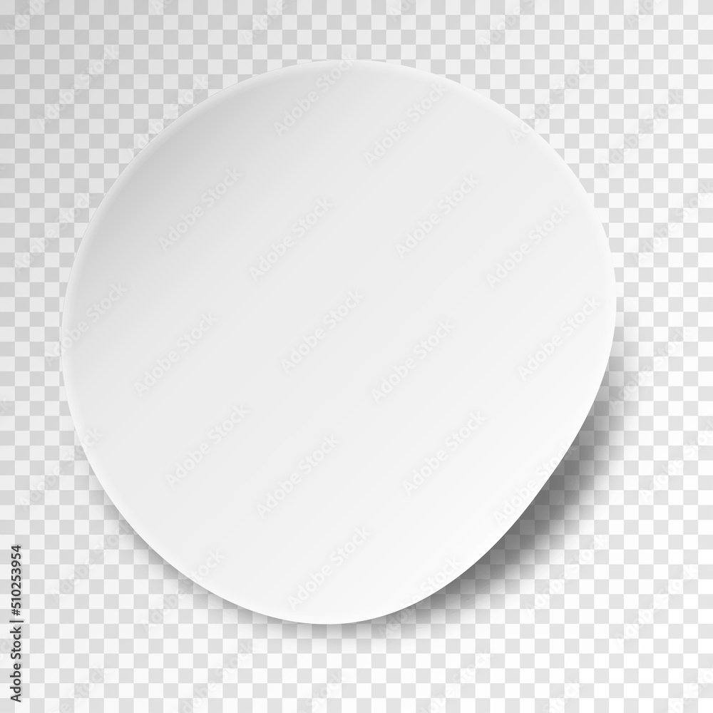 Realistic white sticker. Peel off blank stamp, quality assurance. Template or mockup for website and page, place for text. Icon for development of programs and apps. Isometric vector illustration Realistic white sticker. Peel off blank stamp, quality assurance. Template or mockup for website and page, place for text. Icon for development of programs and apps. Isometric vector illustration