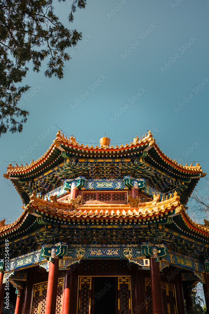 Chinese old architecture building