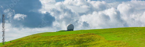 Panorama auf der Wasserkuppe in der Rhön in Hessen