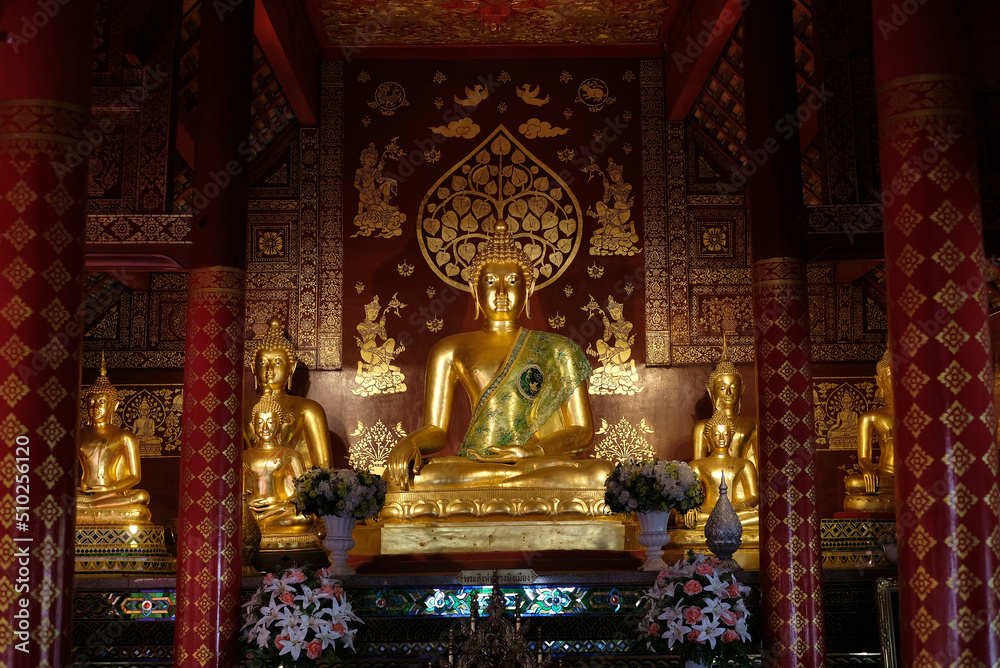 buddha statue in temple