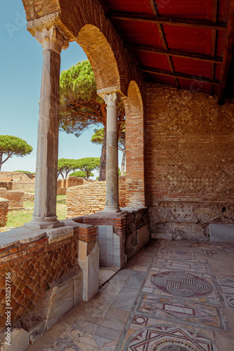 Canvas Print Ostia Antica