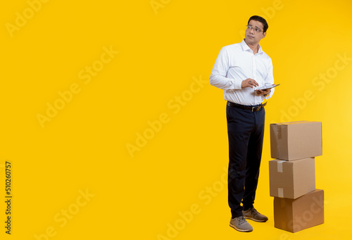 Warehouse manager. Man next...