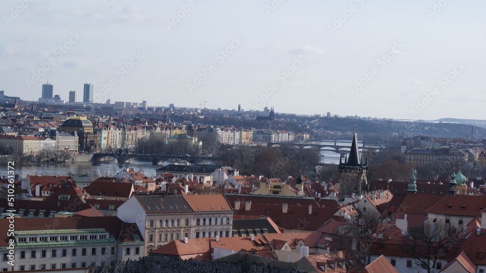 Fototapeta premium A trip around the capital, Prague Castle, Prague, Czech Republic