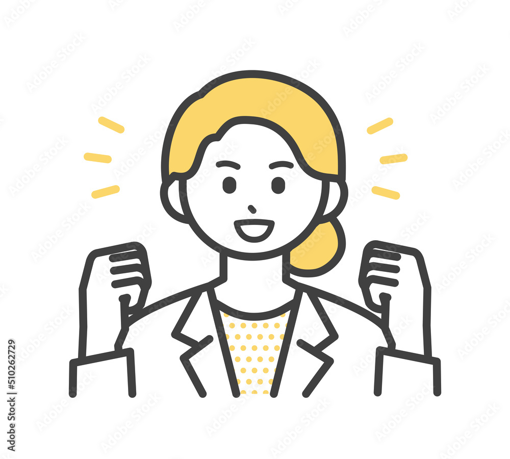 医療従事者の表情とジェスチャーのイラスト素材 医療従事者の表情とジェスチャーのイラスト素材
