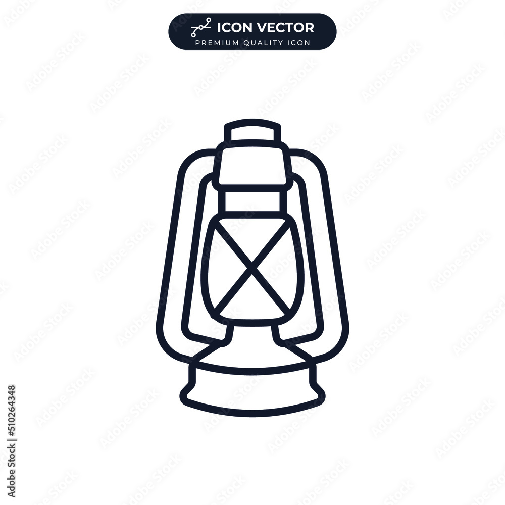 kerosene lamp icon symbol template for graphic and web design collection logo vector illustration kerosene lamp icon symbol template for graphic and web design collection logo vector illustration