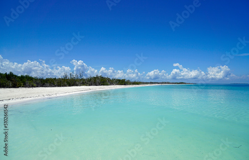 cayo blanco island in the caribbean sea