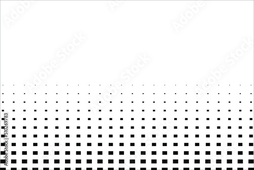 Black-White Rectangle for Modern Decoration Element and for Background. Vector Illustration
