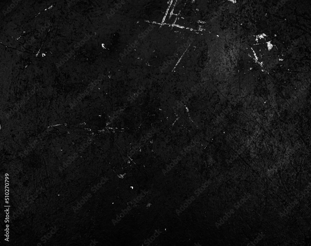 Authentic grunge rough scratches texture. Scratched texture black monochrome isolated.
