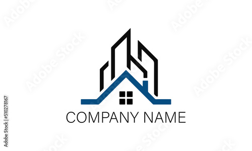 real state logo design