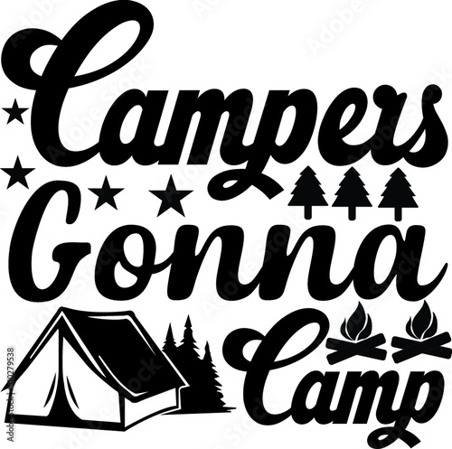 Camping svg design