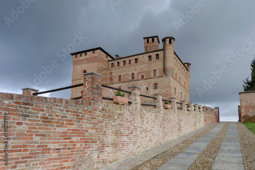 Italy, Piedmont. Castle of Grinzane Cavour