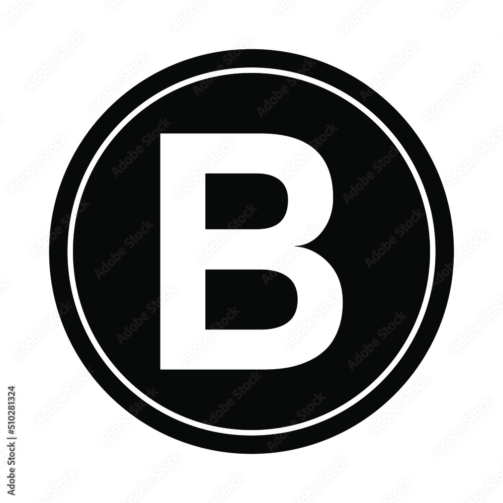 B Letter Logo |B Symbol| B icon| B vector B Letter Logo |B Symbol| B icon| B vector