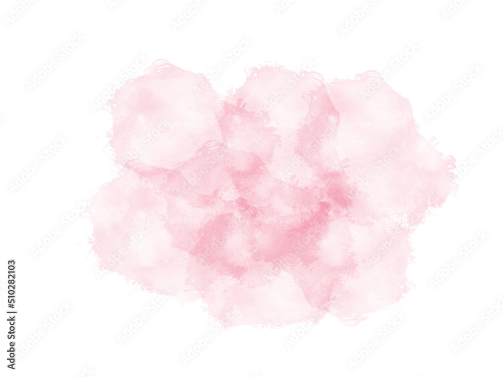 soft pink watercolor for textures background 