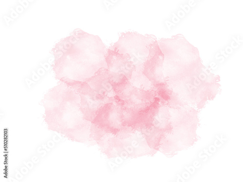 soft pink watercolor for textures background 